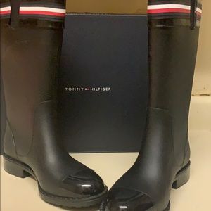Tommy Hilfiger Cap toe Rain Boots